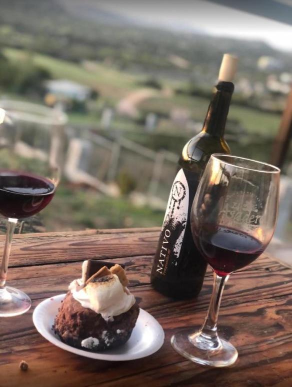 ואלה דה גוואדלופה Chalet Nativo - Fabulous Terrace & Vineyard מראה חיצוני תמונה